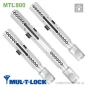 Цилиндр Mul-T-Lock MTL800 (ключ-тумблер), 90(40/50), никель матовый в Одессе