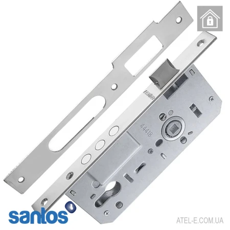 Замок Santos Sash Lock UNIV 2800R-3M BS45 85 мм NS