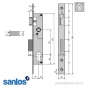 Замок Santos 726 BS25/90 SS 22 Замок Santos 726 BS25/90 SS 22 в Одессе