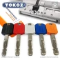 Цилиндр Tokoz PRO 300 ключ-шток, 65 мм (35х30), никель матовый в Одессе