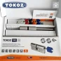 Цилиндр Tokoz PRO 300 ключ-шток, 65 мм (35х30), никель матовый в Одессе