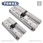 Цилиндр Tokoz PRO 400 ключ-ключ, 111 мм (53х58), никель матовый Цилиндр Tokoz PRO 400 ключ-ключ, 111 мм (53х58), никель матовый в Одессе
