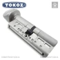 Циліндр Tokoz PRO 400 ключ-тумблер, 123 мм (58х65), нікель матовий в Одесі