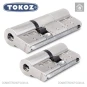 Цилиндр Tokoz PRO 300 ключ-ключ, 100 мм (35х65), никель матовый Цилиндр Tokoz PRO 300 ключ-ключ, 100 мм (35х65), никель матовый в Одессе