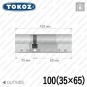 Цилиндр Tokoz PRO 300 ключ-ключ, 100 мм (35х65), никель матовый Цилиндр Tokoz PRO 300 ключ-ключ, 100 мм (35х65), никель матовый в Одессе