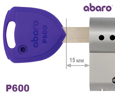 Шейка ключа Abaro p600